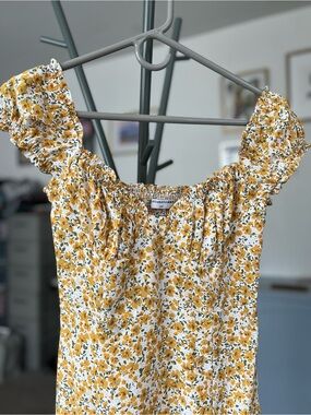 Fortunate One Johannesburg Floral Ruffled Sundress
